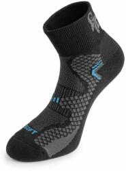 CXS Funkcionális zokni SOFT - Fekete / kék | 39 (1830-011-800-39)