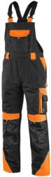 CXS Kantáros munkavédelmi nadrág SIRIUS BRIGHTON - Fekete / narancssárga | 50 (1030-001-803-50)