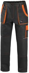 CXS Munkavédelmi nadrág CXS LUXY JOSEF - Fekete / narancssárga | 56 (1020-006-803-56)