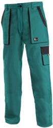 CXS Női munkavédelmi nadrág CXS LUXY ELENA - Zöld / fekete | 54 (1020-008-510-54)