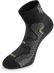 CXS Funkcionális zokni SOFT - Fekete / sárga | 42 (1830-011-802-42)