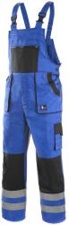 CXS Kantáros munkavédelmi nadrág CXS LUXY BRIGHT - Kék / fekete | 52 (1030-028-411-52)