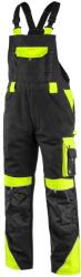 CXS Kantáros munkavédelmi nadrág SIRIUS BRIGHTON - Fekete / sárga | 68 (1030-001-802-68)