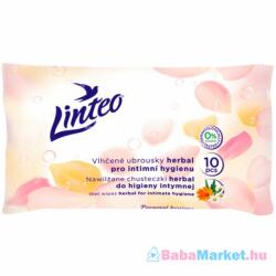 Linteo Herbal intim törlőkendő 10db