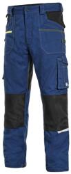 CXS Munkavédelmi deréknadrág CXS STRETCH - Sötétkék / fekete | 58 (1020-027-441-58)