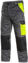 CXS Munkavédelmi nadrág CXS PHOENIX CEFEUS - Szürke / sárga | 60 (1020-016-702-60)