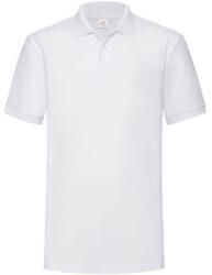 Fruit of the Loom Férfi Galléros póló Rövid ujjú Fruit of the Loom Heavyweight 65: 35 Polo - XL, Fehér