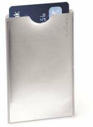 Durable Bankkártyatartó, 1 db-os, RFID védelemmel, DURABLE, ezüst (890023) - pepita