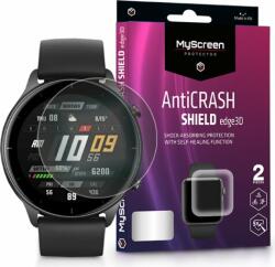 MyScreen Protector AntiCrash Shield Edge3D Amazfit GTR 2e Kijelzővédő üveg (2db) (LA-2093)
