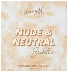 Barry M Paletă fard de ochi - Barry M Nude & Neutral Eyeshadow Palette ESP15 - Subtle
