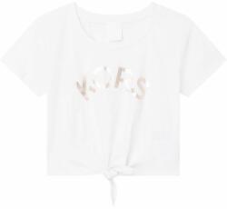 Michael Kors tricou de bumbac pentru copii culoarea alb PPYY-TSG0GW_00X