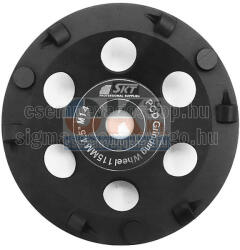 SKT Diamond SKT PCD gyémánt csiszolótárcsa, epoxi ragasztó anyagok eltávolításához 115mm (skt544115) (skt544115)