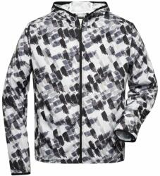 James & Nicholson (Daiber) Könnyű férfi sport dzseki JN534 - Fekete színnel nyomtatva | 2XL (1-JN534-1793656)