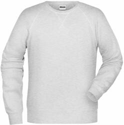 James & Nicholson (Daiber) Férfi kapucni nélküli biopamut felső 8022 - Gémszürke | 4XL (1-8022-1782754)