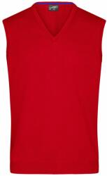 James & Nicholson (Daiber) Férfi ujjatlan felső JN657 - Piros | 2XL (1-JN657-1699271)