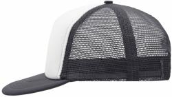 Myrtle Beach (Daiber) Lapos karimájú trucker sapka MB6207 - Fehér / grafitszürke (MB6207-1767752)