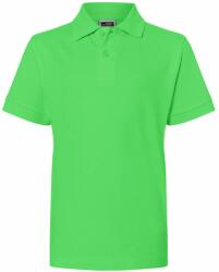 James & Nicholson (Daiber) Gyerek galléros póló JN070k - Limezöld | L (1-JN070K-63297)
