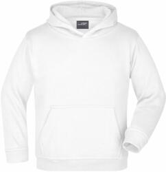 James & Nicholson (Daiber) Gyerek kapucnis felső JN047k - Fehér | 2XL (1-JN047K-79249)