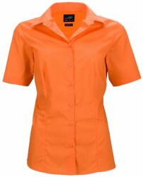 James & Nicholson (Daiber) Női rövidujjú ing JN643 - Narancssárga | XL (1-JN643-1748421)