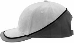 Myrtle Beach (Daiber) Kétszínű sapka MB6506 - Világosszürke / sötétszürke / fekete | unisex (MB6506-120043)