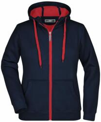 James & Nicholson (Daiber) Női kétszínű felső JN354 - Sötétkék / piros | M (1-JN354-100086)