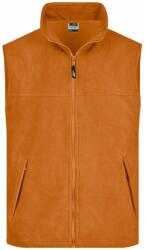 James & Nicholson (Daiber) Férfi fleece mellény JN045 - Narancssárga | 2XL (1-JN045-76322)