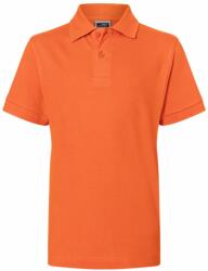 James & Nicholson (Daiber) Gyerek galléros póló JN070k - Sötét narancssárga | 2XL (1-JN070K-1697836)