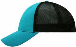 Myrtle Beach (Daiber) Elastic Fit hálós sapka MB6215 - Türkiz / fekete | S/M (MB6215-1782598)