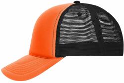 Myrtle Beach (Daiber) Retro trucker sapka MB6550 - Narancssárga / fekete (MB6550-147713)