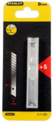STANLEY tördelhető penge 9mm műanyag tartóban 5db (2-11-300)