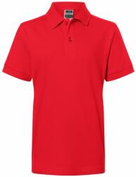 James & Nicholson (Daiber) Gyerek galléros póló JN070k - Figyelmeztető piros | 2XL (1-JN070K-63292)