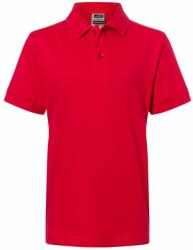 James & Nicholson (Daiber) Gyerek galléros póló JN070k - Piros | XL (1-JN070K-97914)