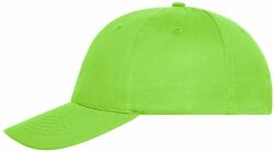 Myrtle Beach (Daiber) 6 paneles biopamut sapka MB6236 - Limezöld (MB6236-1792564)