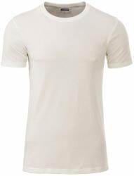 James & Nicholson (Daiber) Klasszikus férfi biopamut póló 8008 - Természetes | 3XL (1-8008-1778976)