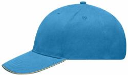 Myrtle Beach (Daiber) Reklám sapka MB6541 - Türkiz / bézs | unisex (MB6541-1713371)