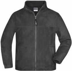 James & Nicholson (Daiber) Gyerek fleece felső JN044k - Sötétszürke | M (1-JN044K-62995)