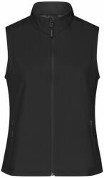 James & Nicholson (Daiber) Női softshell mellény JN1127 - Fekete / fekete | XL (1-JN1127-1745463)