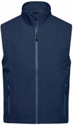 James & Nicholson (Daiber) Férfi softshell mellény JN1022 - Sötétkék | 2XL (1-JN1022-150269)