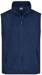 James & Nicholson (Daiber) Férfi fleece mellény JN045 - Sötétkék | XXXL (1-JN045-100947)