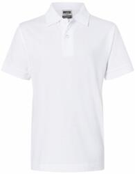 James & Nicholson (Daiber) Gyerek galléros póló JN070k - Fehér | 2XL (1-JN070K-63280)