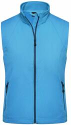 James & Nicholson (Daiber) Női softshell mellény JN1023 - Azúr | XL (1-JN1023-150653)