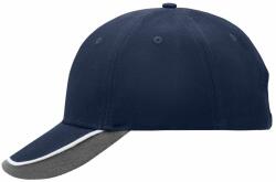 Myrtle Beach (Daiber) Reklám sapka MB049 - Sötétkék / fehér / világosszürke | unisex (MB049-40274)
