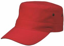 Myrtle Beach (Daiber) Katonai sapka MB095 - Piros | unisex (MB095-58701)