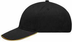 Myrtle Beach (Daiber) Reklám sapka MB6541 - Fekete / aranysárga | unisex (MB6541-1697740)