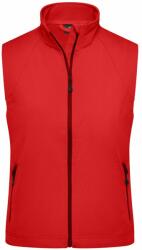 James & Nicholson (Daiber) Női softshell mellény JN1023 - Piros | S (1-JN1023-150670)
