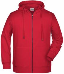 James & Nicholson (Daiber) Férfi cizpáros biopamut felső 8026 - Piros | 3XL (1-8026-1780977)