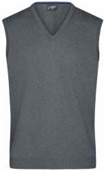 James & Nicholson (Daiber) Férfi ujjatlan felső JN657 - Szürke melírozott | L (1-JN657-1699281)