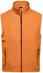 James & Nicholson (Daiber) Férfi softshell mellény JN1022 - Narancssárga | S (1-JN1022-150259)