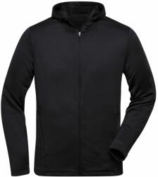 James & Nicholson (Daiber) Férfi cipzáros, sportos felső JN532 - Fekete | 3XL (1-JN532-1793615)