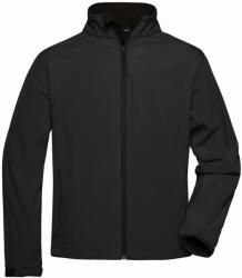 James & Nicholson (Daiber) Férfi softshell kabát JN135 - Fekete | 2XL (1-JN135-74667)